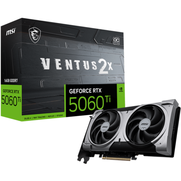 RTX 5060 TI MSI VENTUS 2X 16GB DDR7X
