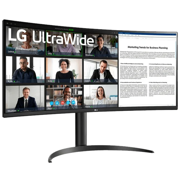 34" LG MONITOR CURVO ULTRAWIDE QHD VA