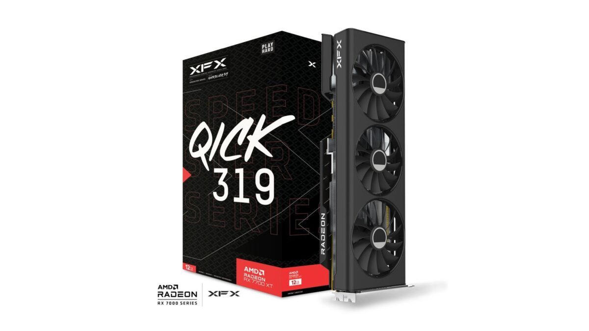 RX7700XT 12GB  XFX   (OPEN BOX) - Imagen 1