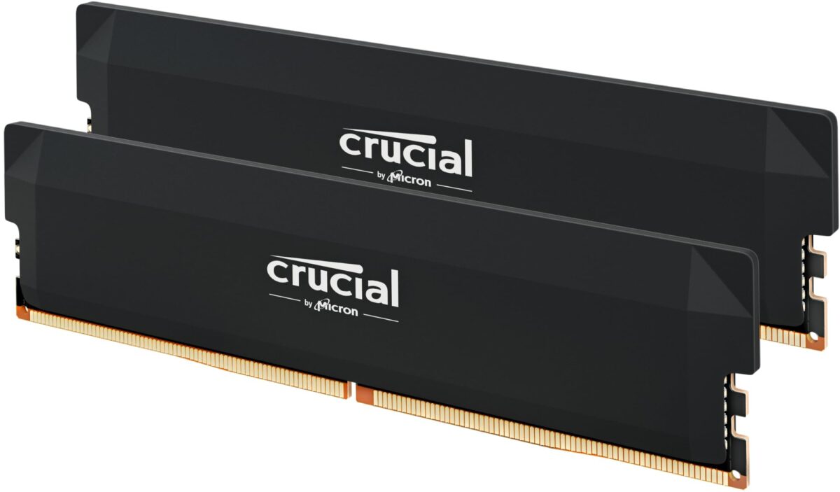 KIT MEMORIA RAM DDR5 32GB 16X2 CRUCIAL 6.000 MHZ - Imagen 1