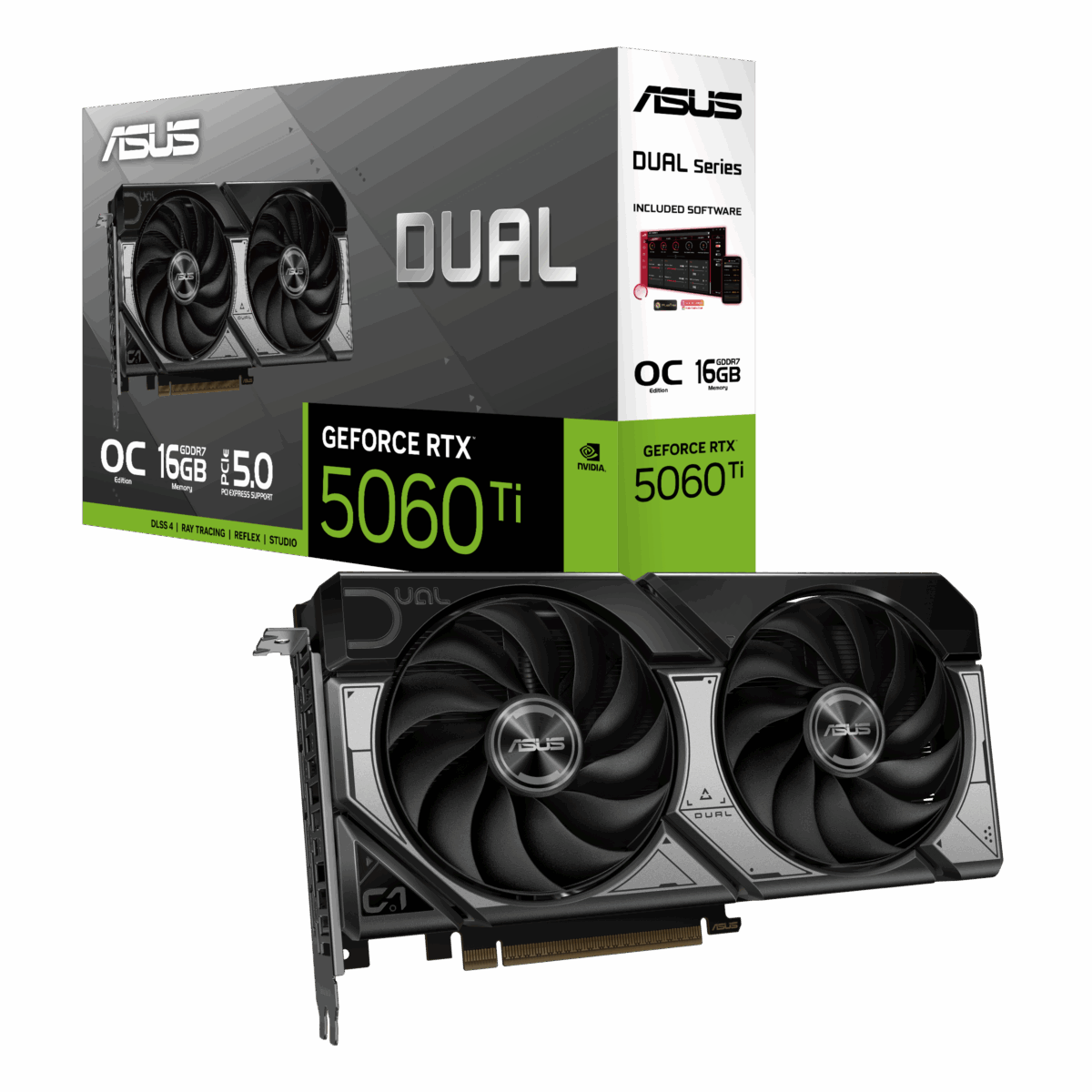 RTX 5060TI 16GB ASUS DUAL - Imagen 1