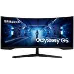 MONITOR GAMER CURVO SAMSUNG 34" ODYSSEY G5 UWQHD VA 165HZ 1MS C34G55T