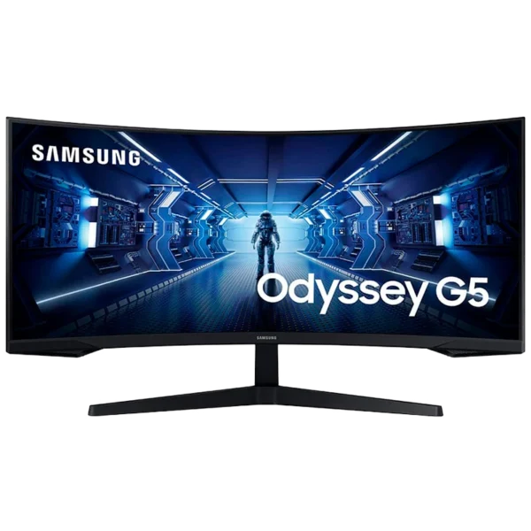 MONITOR GAMER CURVO SAMSUNG 34" ODYSSEY G5 UWQHD VA 165HZ 1MS C34G55T