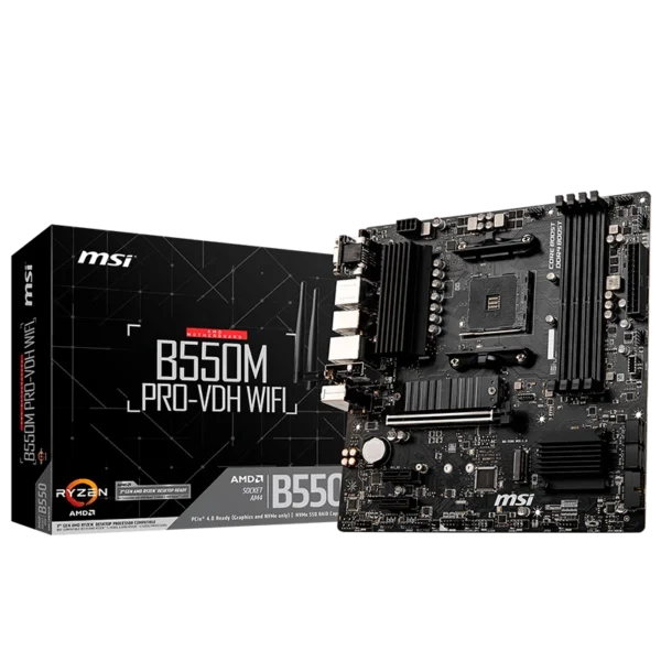 BOARD MSI B550M - PRO-VDH AM4 DDR4 RYZEN