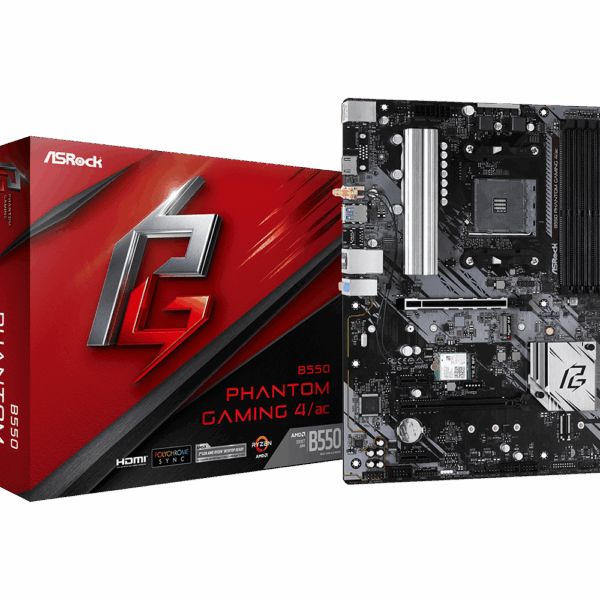 BOARD ASROCK B550 PHANTOM GAMING 4 AC AM4