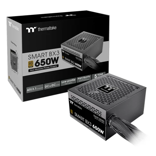 FUENTE THERMALTAKE 650W 80 PLUS BRONZE SMART