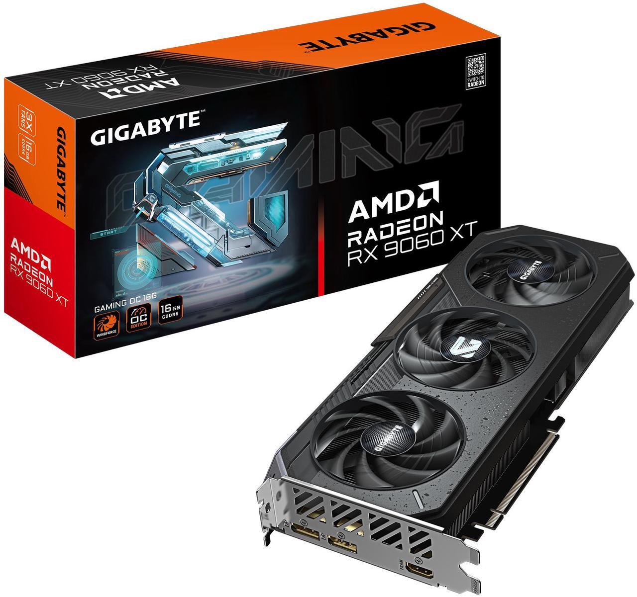 14-932-806-02 TARJETA DE VIDEO GIGABYTE RX 9060XT 16GB - Imagen 1