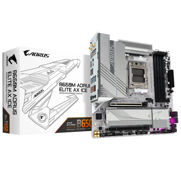 GIGABYTE B650M AORUS ELITE AX ICE REV.1.1 – BOARD SOCKET AM5