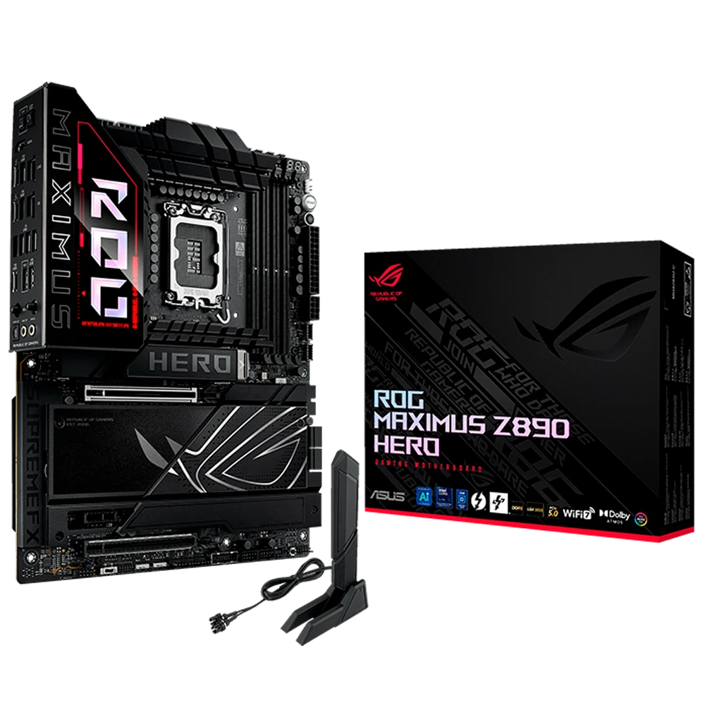 Product_20251004162900811590286.PNG ROG MAXIMUS Z890 HERO (SOCKET 1851) - Imagen 1