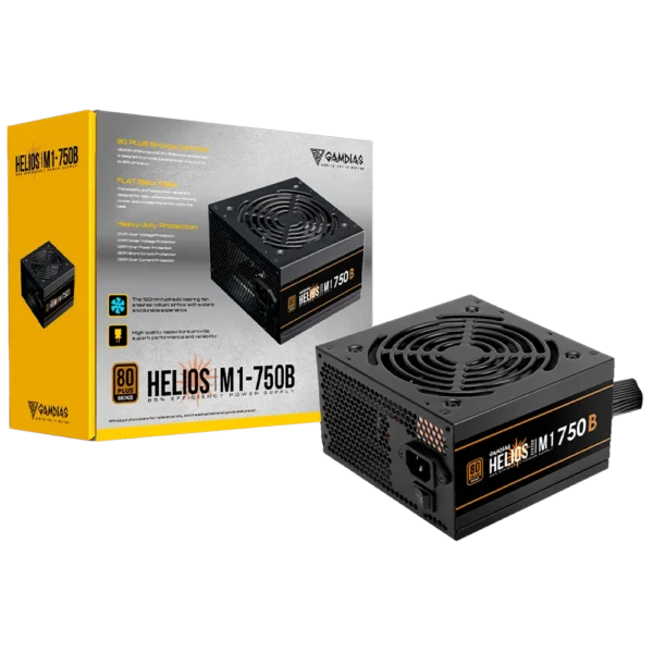 FUENTE DE PODER GAMDIAS HELIOS M1-750B (80 PLUS BRONZE)
