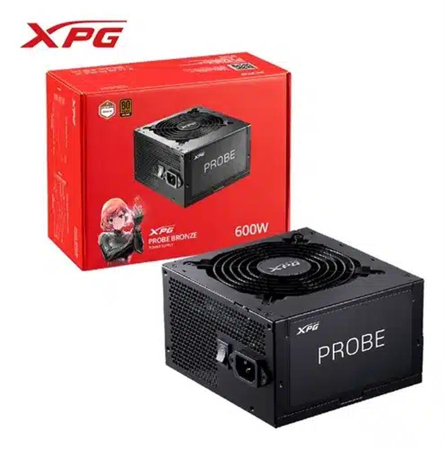51907-producto-fuente-600w-xpg-probe-80-plus-bronze FUENTE DE 600W XPG 80 PLUS BRONZE - Imagen 1