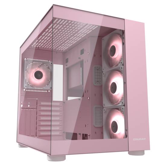 CHASIS GAMER COUGAR FV150 RGB (ROSA)