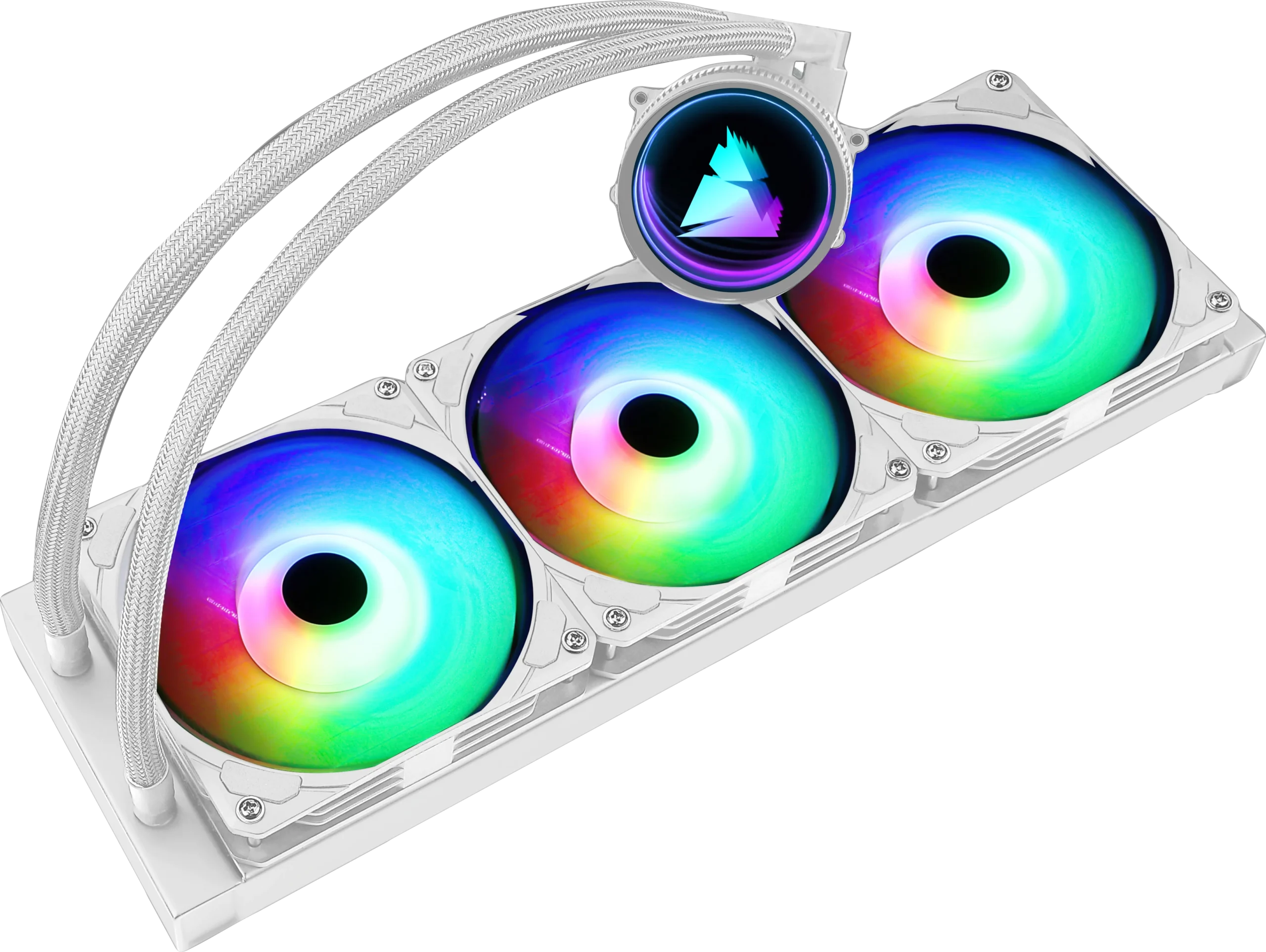 White-Infinite360 REFRIGERACION LIQUIDA ICEBERG INFINITE 360 ARGB BLANCA - Imagen 1