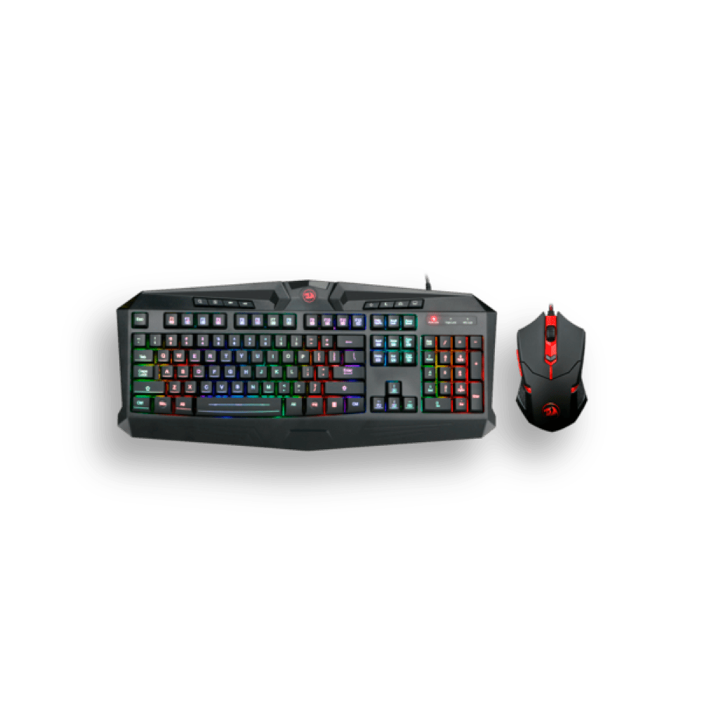 21069 COMBO 2en1 TECLADO + MOUSE RGB REDRAGON (S101-3 SP K503) - Imagen 1