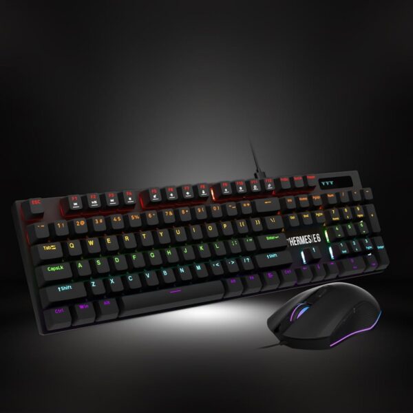 COMBO TECLADO Y MOUSE GAMER GAMDIAS HERMES E6 ELITE
