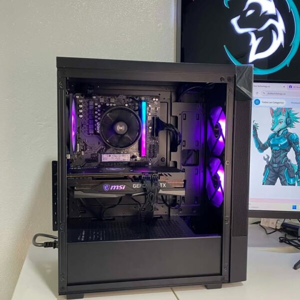 PC GAMER RYZEN 5 7600 BOARD A620M GIGABYTE M2 1 TERA NV3 RAM DE 16GB DDR5