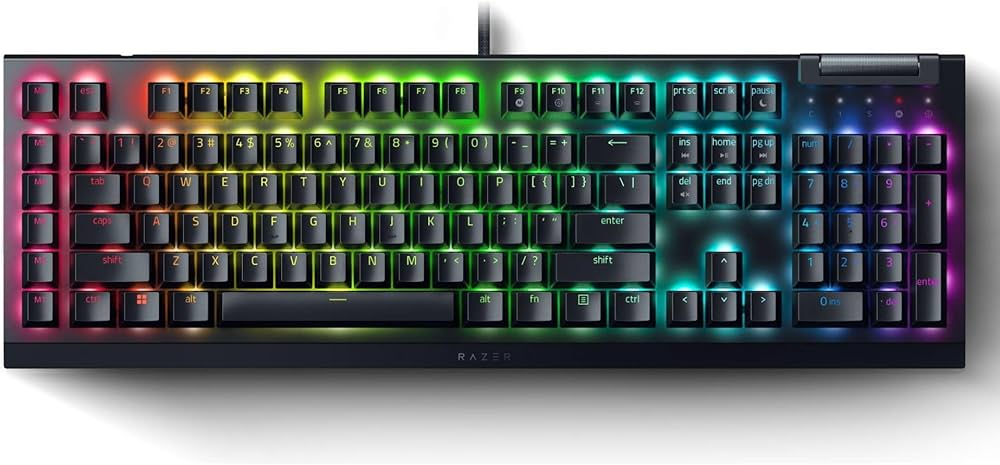 71m+Xv1JKML._AC_UF1000,1000_QL80_ TECLADO RAZER BLACKWIDOW V4 X SW YELLOW SP - Imagen 1