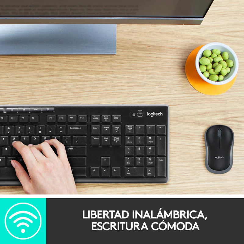 D_614987-MCO76880534728_062024-B COMBO TECLADO Y MOUSE INALAMBRICO LOGITECH MK270 - Imagen 1