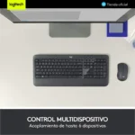 COMBO TECLADO Y MOUSE INALAMBRICO ADVANCE MK540