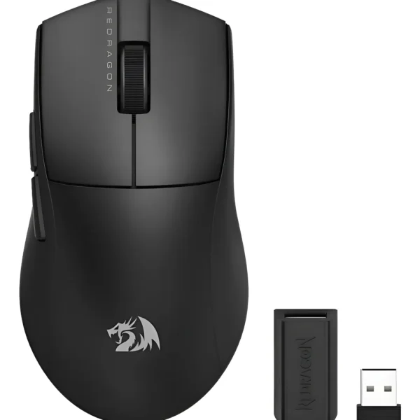 MOUSE REDRAGON KING PRO 1K (M916) NEGRO Y BLANCO