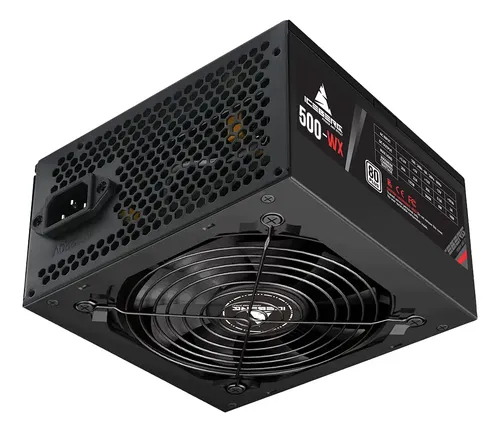 FUENTE DE PODER ICEBERG 500-WX 500W 80 PLUS WHITE
