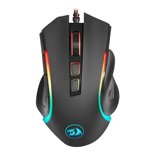 MOUSE REDRAGON GRIFFIN RGB (M607) NEGRO
