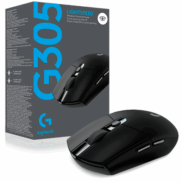 MOUSE LOGITECH (G305) NEGRO
