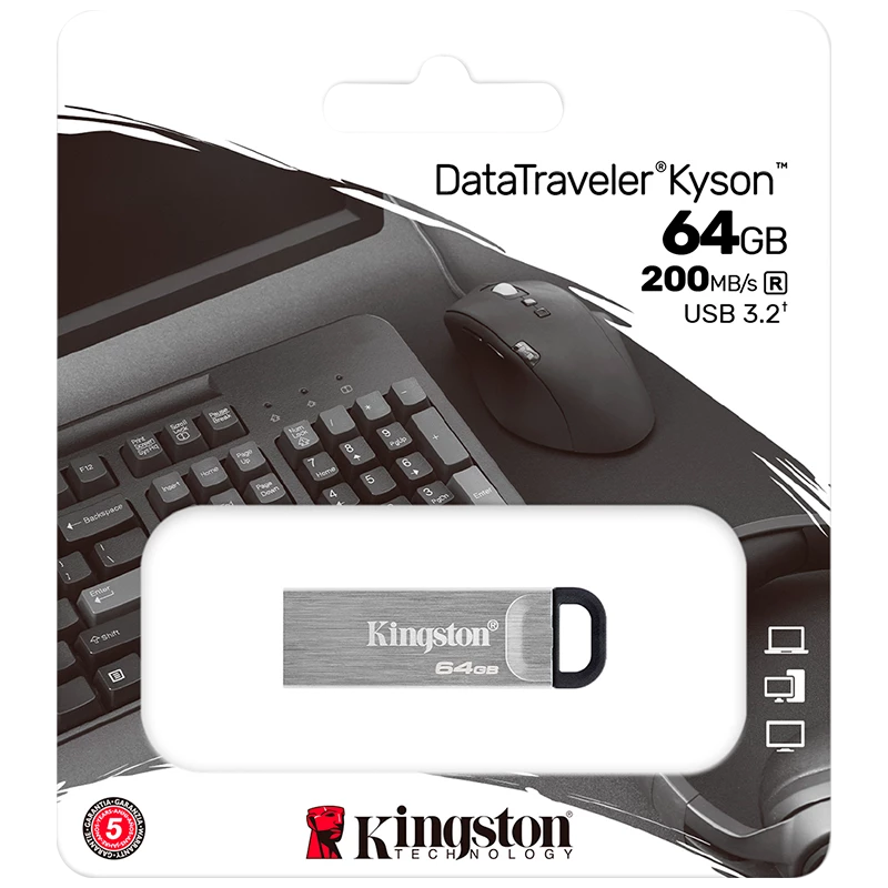 Product_20221013184751314683706.BOX-DT-KYSON-64GB MEMORIA USB KINGSTON DATATRAVELER KYSON 64GB 3.2 - Imagen 1