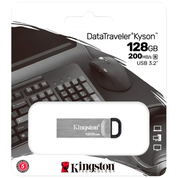 MEMORIA USB KINGSTON DATATRAVELER KYSON 128GB