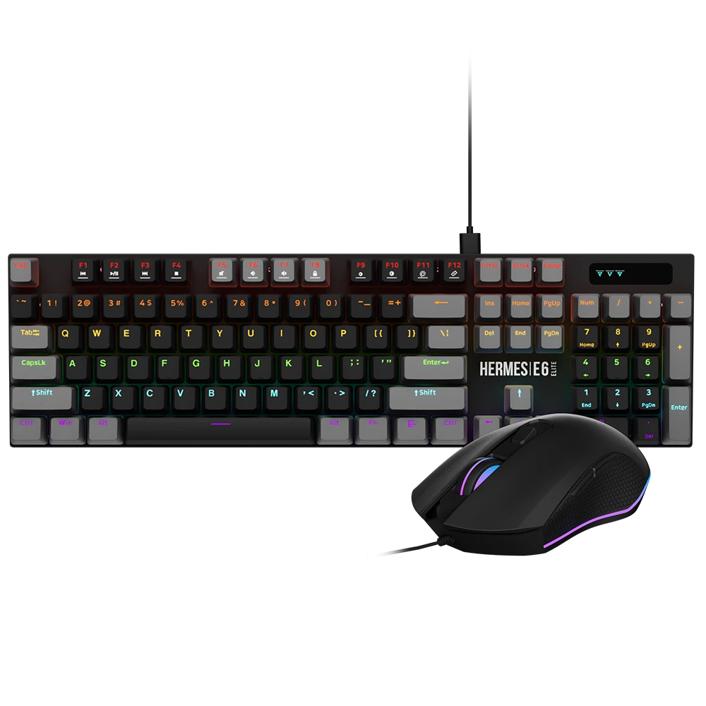 Product_202512201248361333418414.PNG COMBO TECLADO Y MOUSE GAMER GAMDIAS HERMES E6 ELITE - Imagen 1