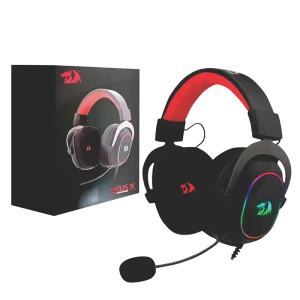 DIADEMA REDRAGON ZEUS X RGB (H510) NEGRO