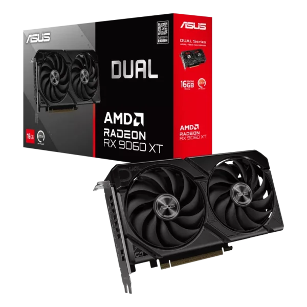 TARJETA DE VIDEO ASUS DUAL RX9060XT DDR6 16GB