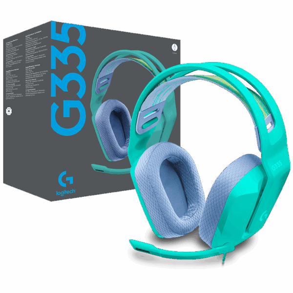 DIADEMA LOGITECH G335 MENTA