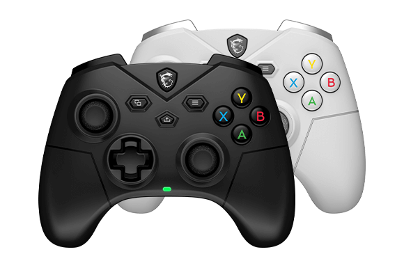 CONTROL GAME PAD MSI FORCE GC300 V2 NEGRO Y BLANCO