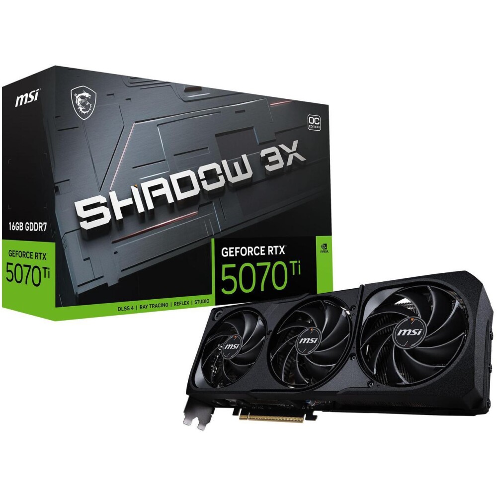 14-137-935-16-1000x1000 TARJETA DE VIDEO MSI SHADOW 3X RTX 5070TI 16GB - Imagen 1