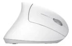 MOUSE ERGONOMICO VERTICAL TRUST VERTO USB BLANCO