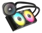 REFRIGERACION LIQUIDA CORSAIR NAUTILUS 240 RS ARGB NEGRA Y BLANCA