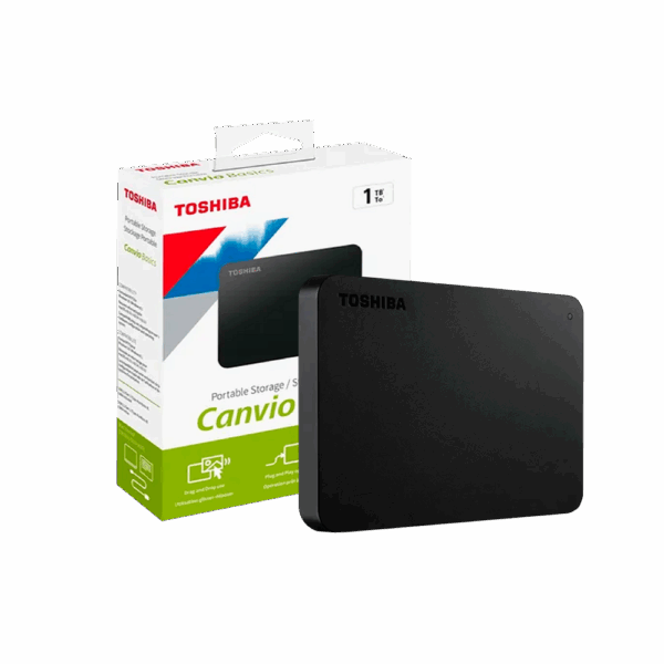 DISCO DURO EXTERNO 1TB TOSHIBA