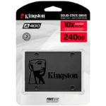 UNIDAD SOLIDA KINGSTON 2.5" A400 240GB (DRAM LESS)