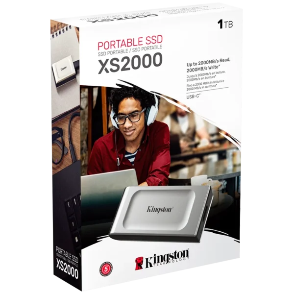 UNIDAD SOLIDA EXTERNA KINGSTON XS2000 1TB
