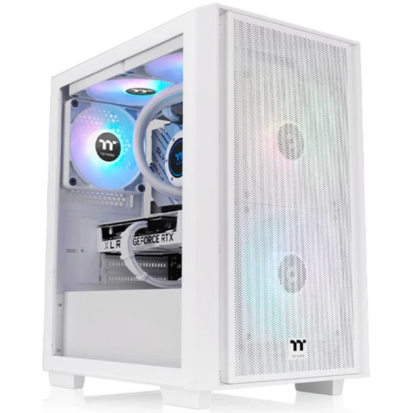 CAJA M-ATX THERMALTAKE VERSA H16 TG RGB (BLANCA) + FUENTE 650W