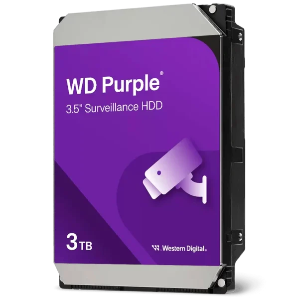 DISCO DURO PC WESTERN DIGITAL 3TB PURPLE (DVR)