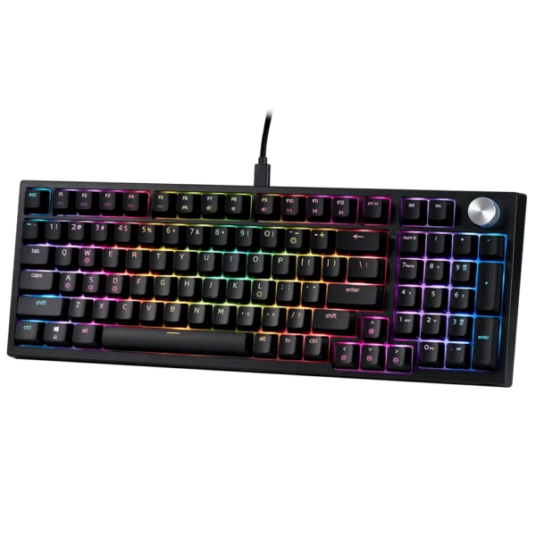 TECLADO MECANICO XPG SORCERER MINI RGB 75% NEGRO