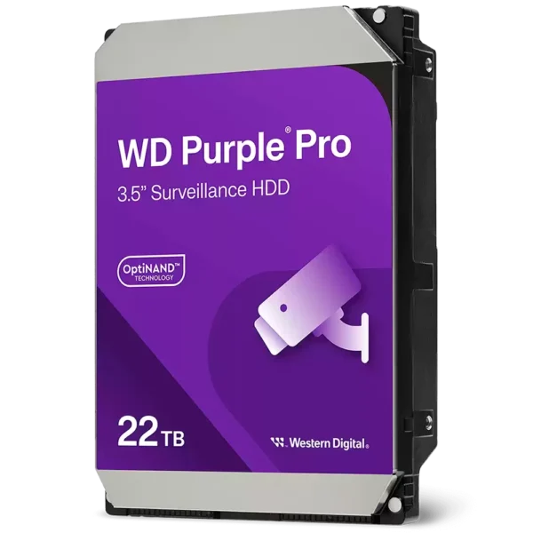 DISCO DURO PC WESTERN DIGITAL 22TB PURPLE PRO (DVR)