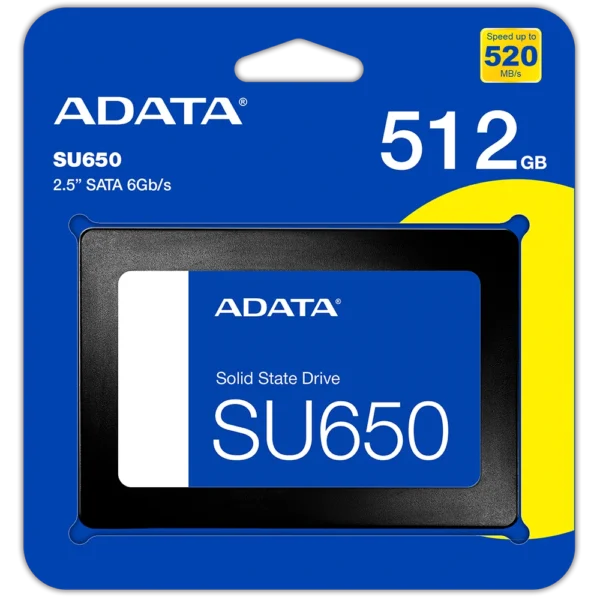UNIDAD SOLIDA ADATA 2.5" ULTIMATE SU650 512GB