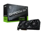 TARJETA DE VIDEO MSI SHADOW 3X OC GEFORCE RTX 5080 16GB