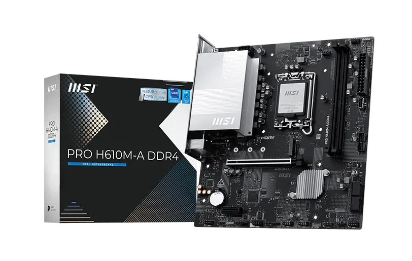 product_1750730887f7f2bc96cc660ec68d95d9f20dd22d29 BOARD MSI PRO H610M-A DDR4 - Imagen 1