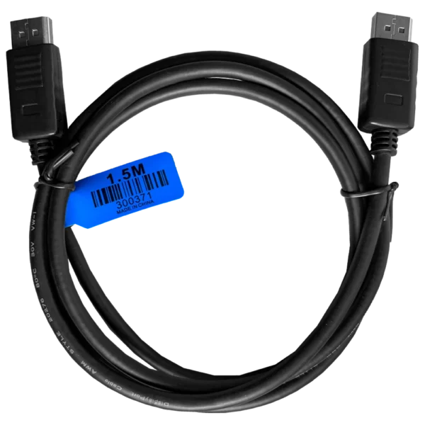 CABLE DISPLAYPORT A DISPLAYPORT 8K 120HZ BARE COPPER V.2.1 (1.5 METROS)