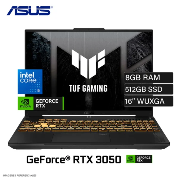 PORTATIL ASUS TUF GAMING F16 (FX607VJ-RL016)