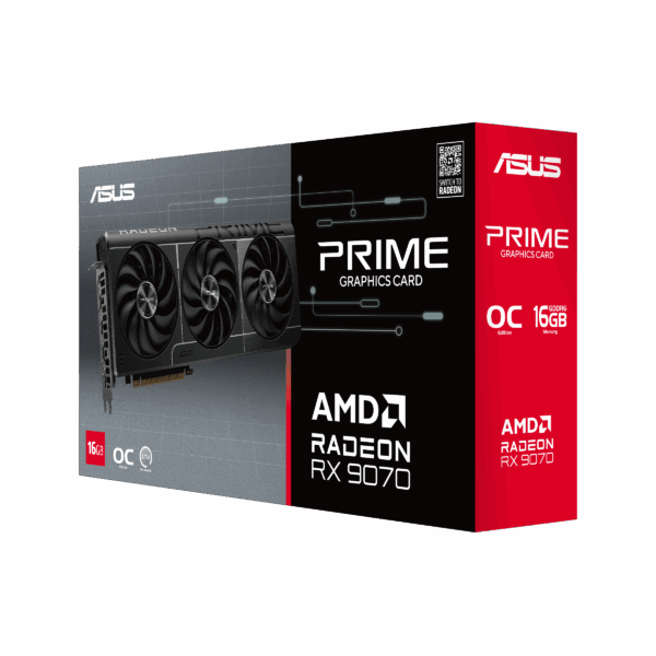 TARJETA GRAFICA ASUS PRIME RX9070 TRIFAN DDR6 16GB